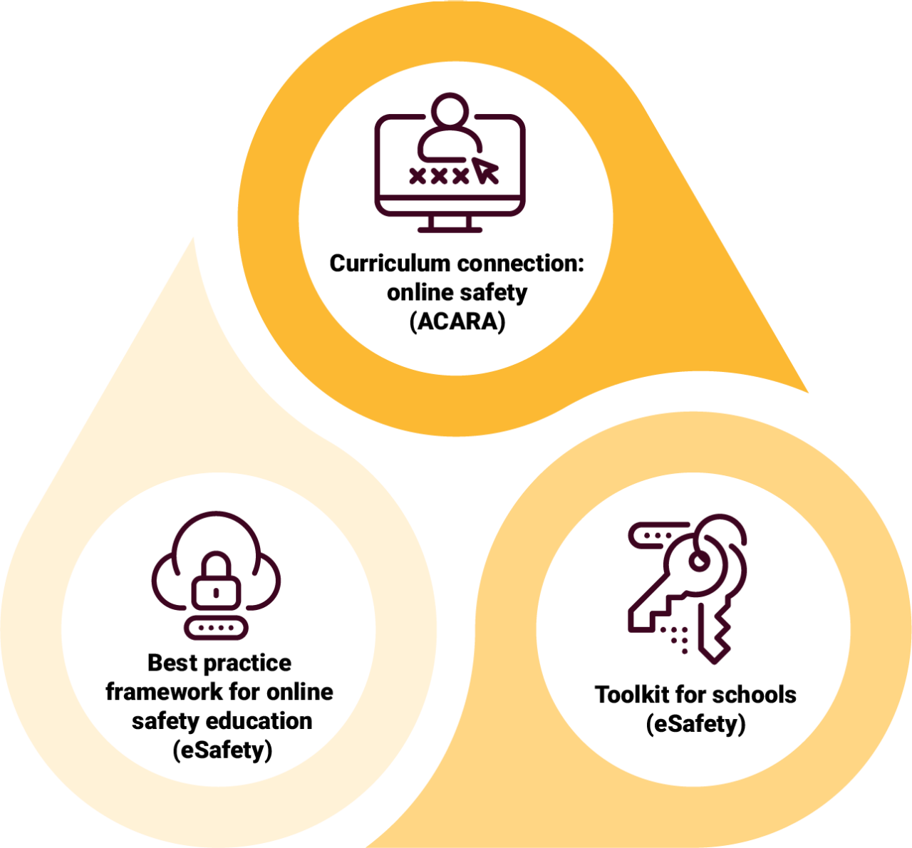 Diagram displaying best practice framework