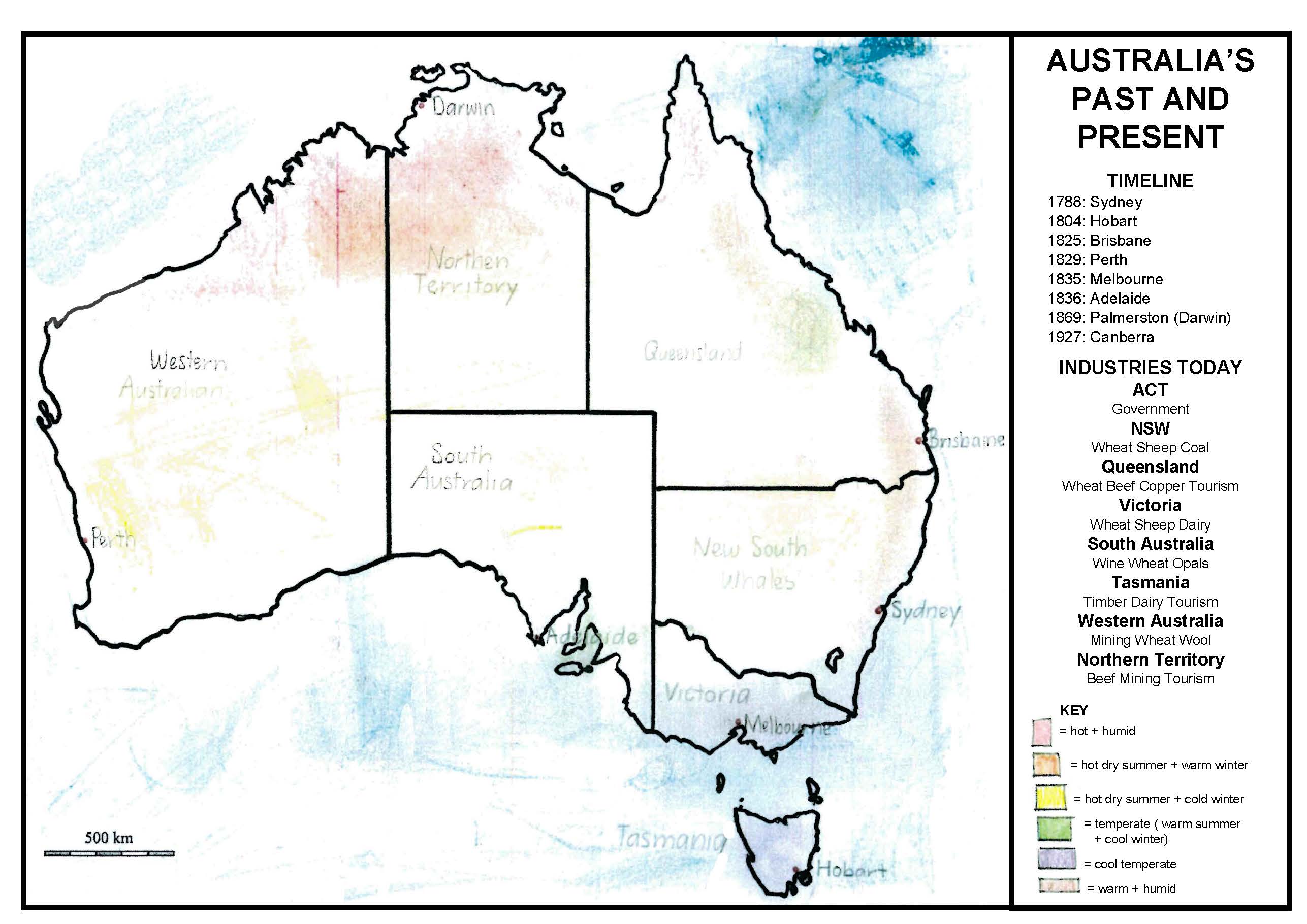 The Australian colonies – AT | Australian